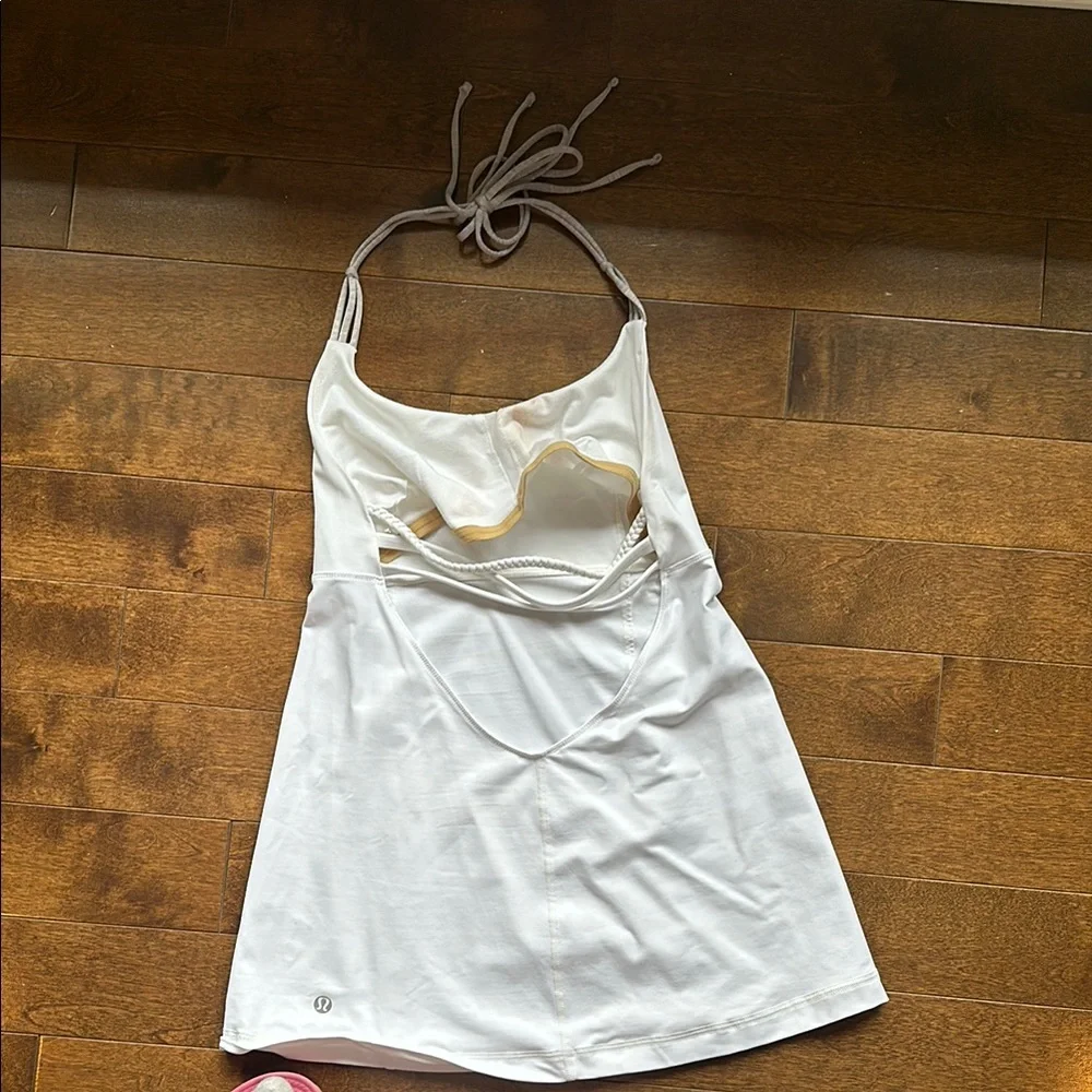 Lululemon White Halter Dress - Picture 2 of 2